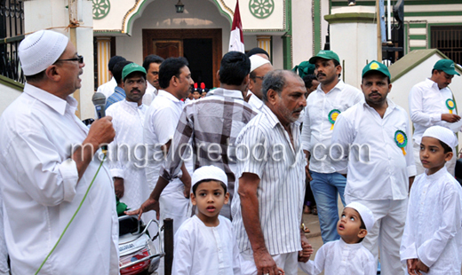 Eid-Milad celebrated with devotion in Mangalore